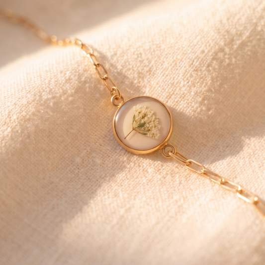 Bracelets de Fleurs Naturelles