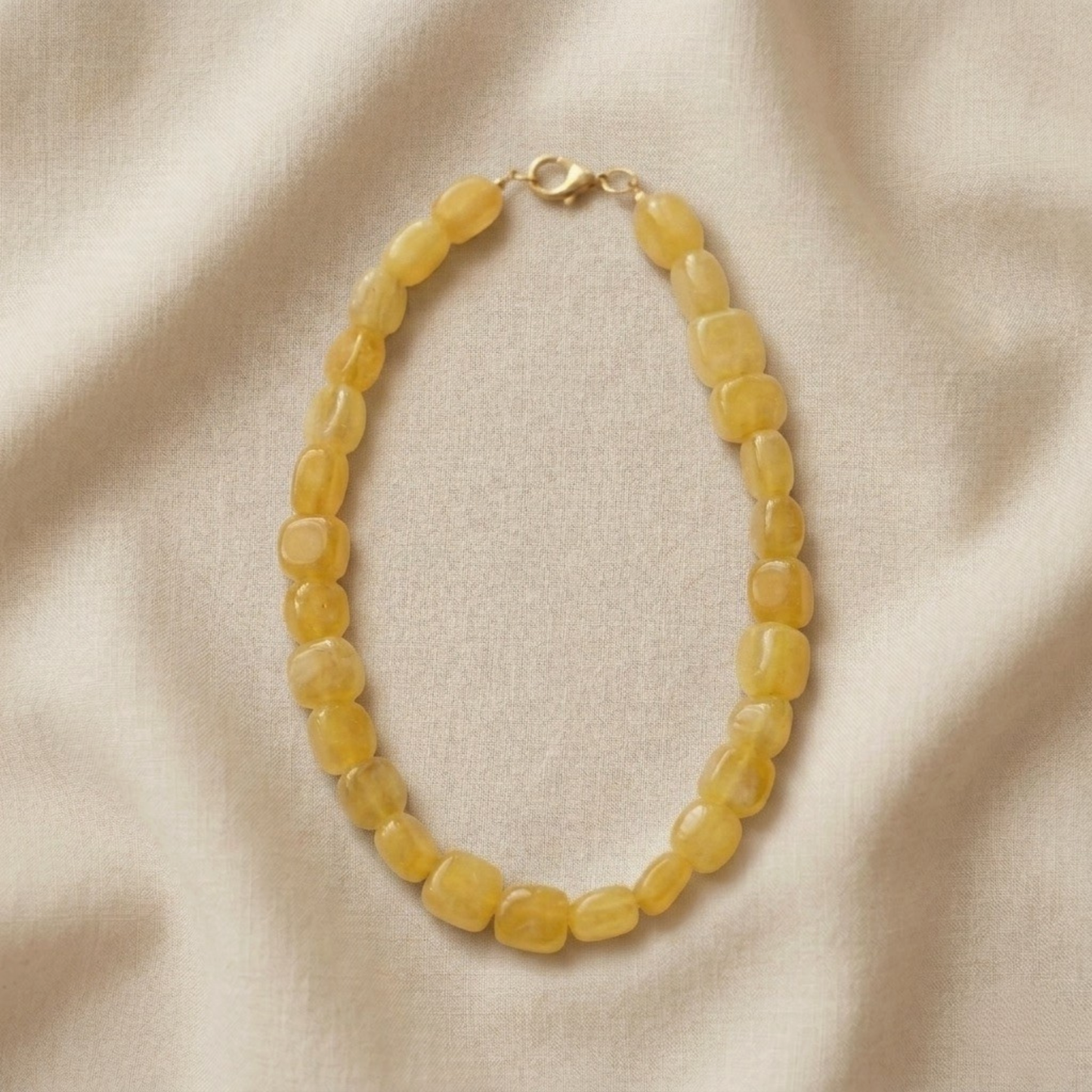 Collar Cristales Cuadrados