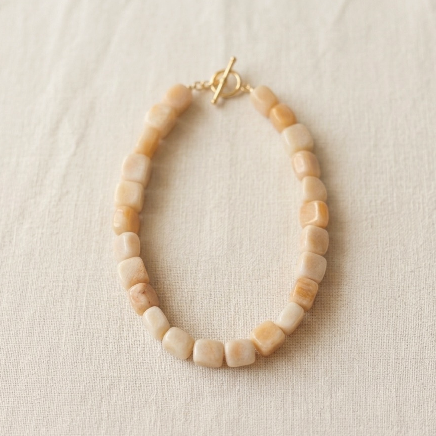 Collar Cristales Cuadrados