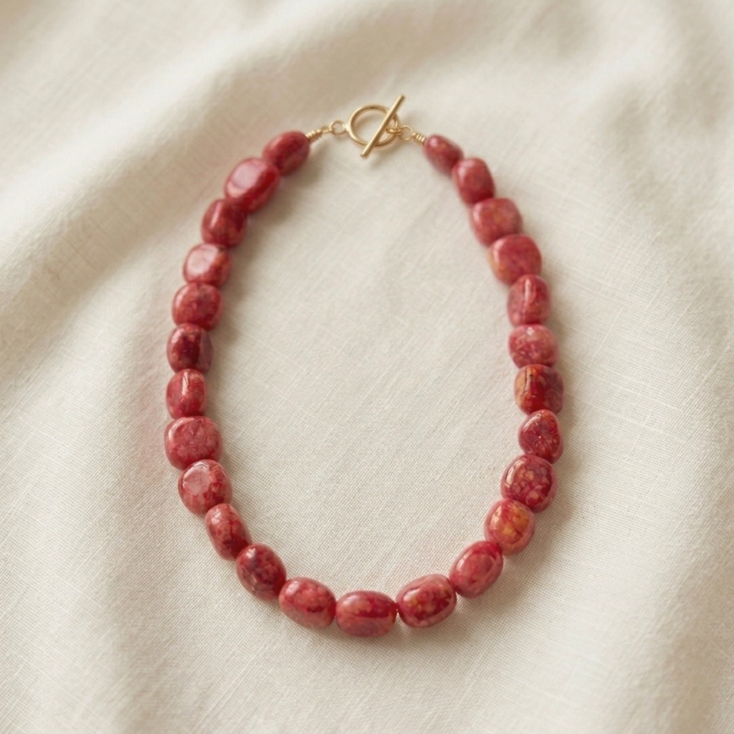 Collar Cristales Cuadrados