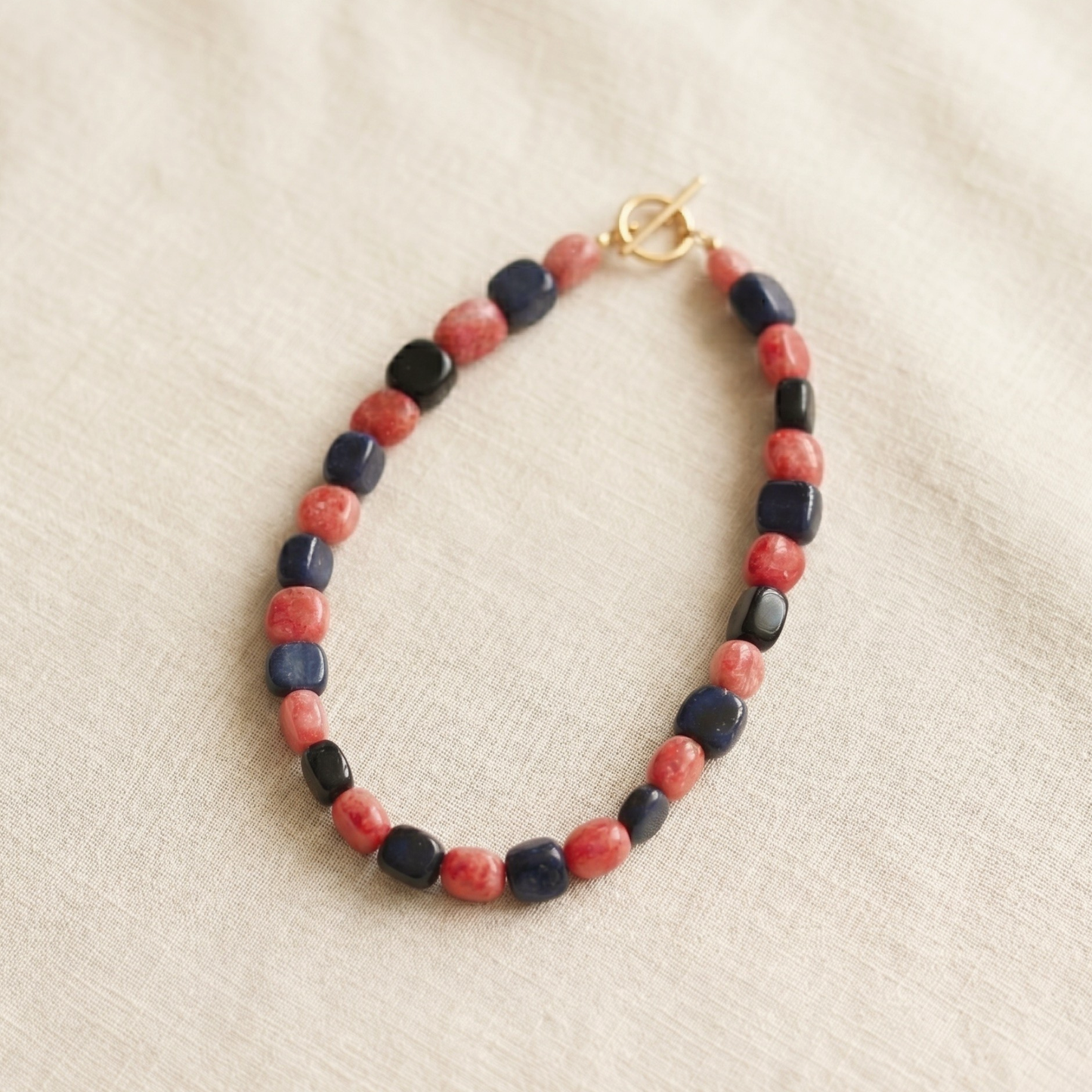 Collar Cristales Cuadrados