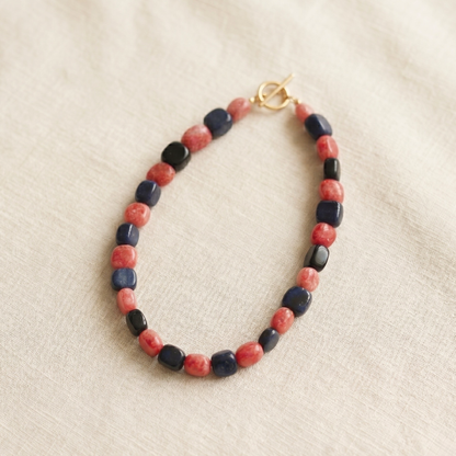 Collar Cristales Cuadrados