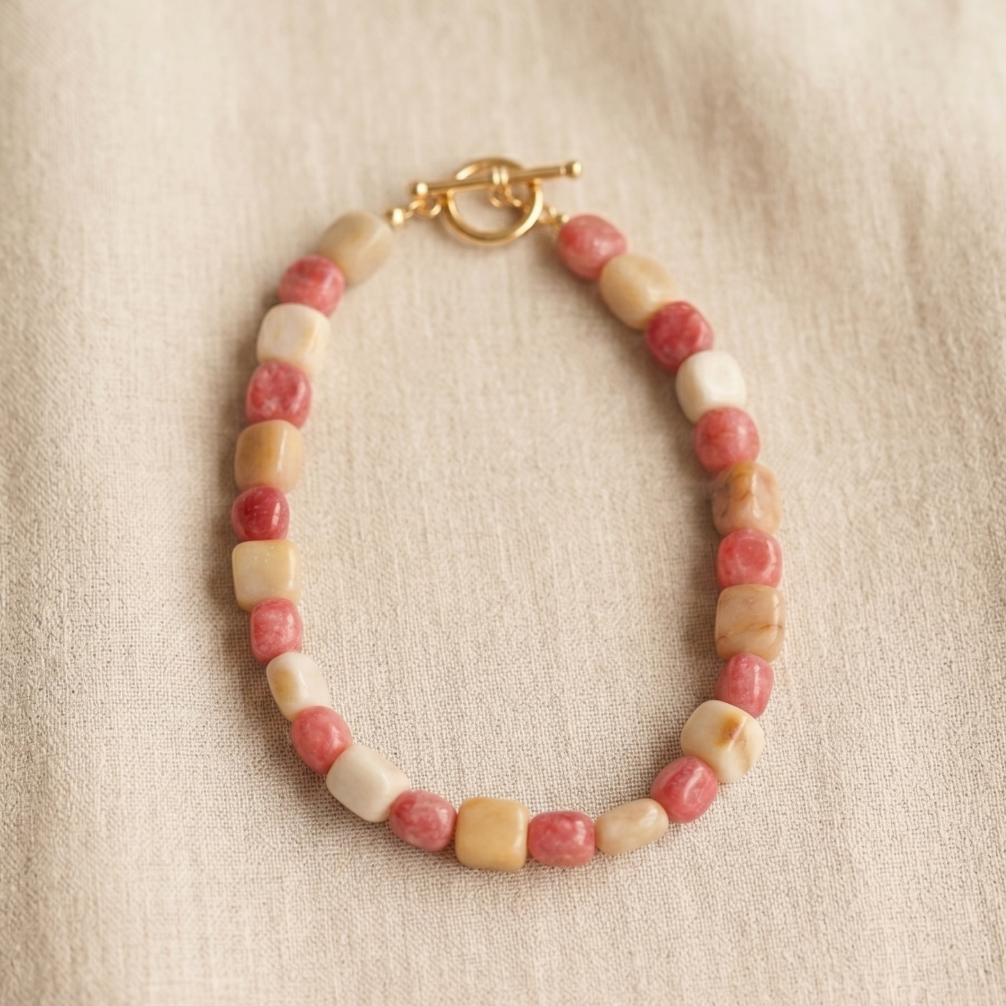 Collar Cristales Cuadrados