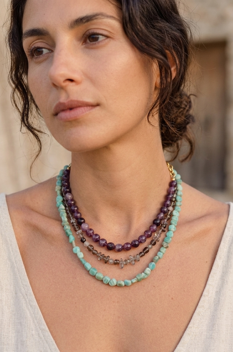 Collar de Amazonita