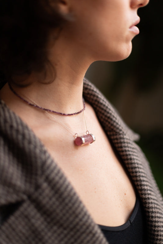 Collar de Turmalina Genuina