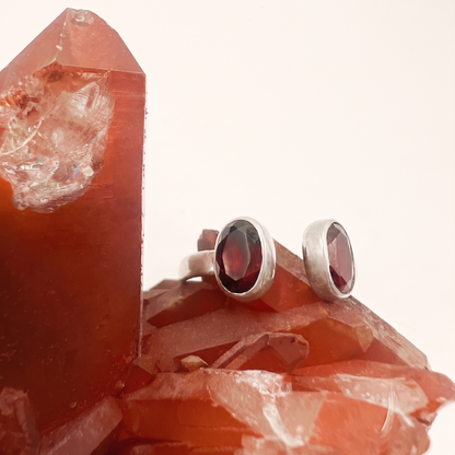 Red Garnet Ring