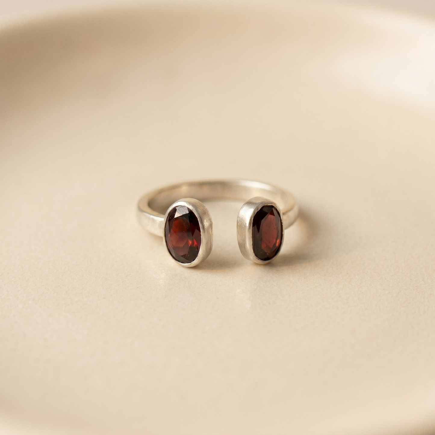 Red Garnet Ring