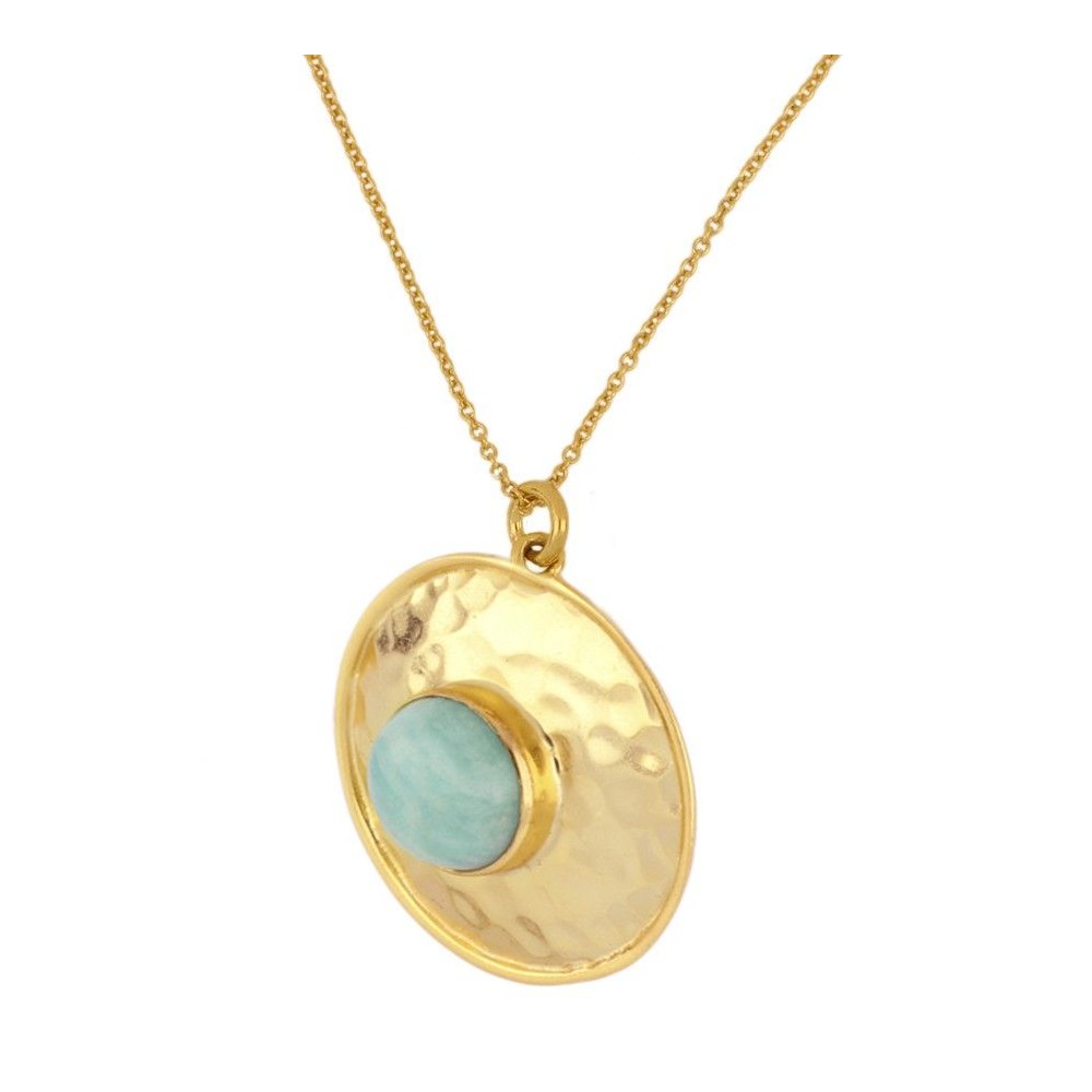 Collar Amazonita Circular