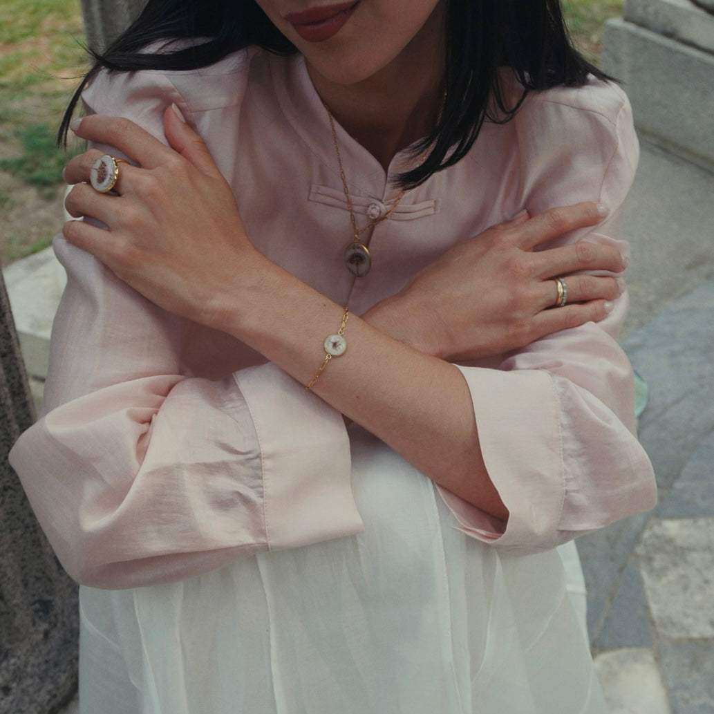 Baby Breath | Brazalete Minimalista