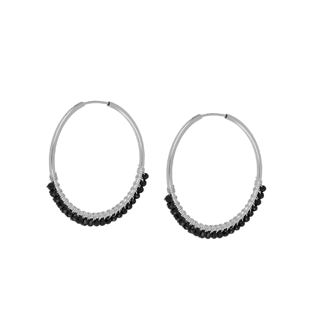 Pendientes Espinela Negra