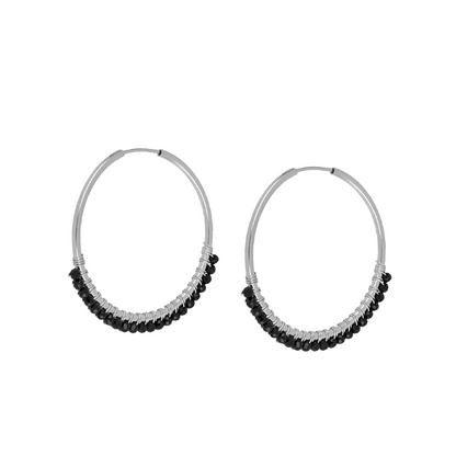 Pendientes Espinela Negra