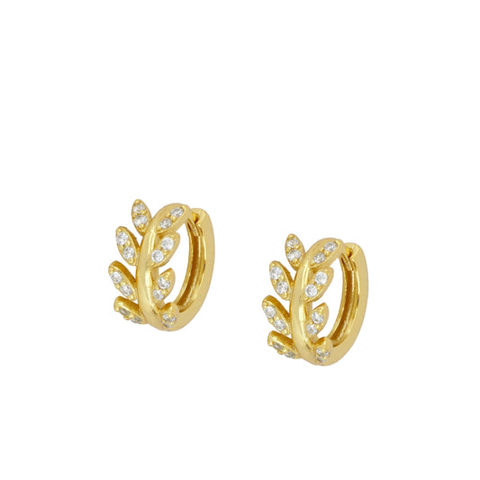 Pendientes Hojas de Laurel