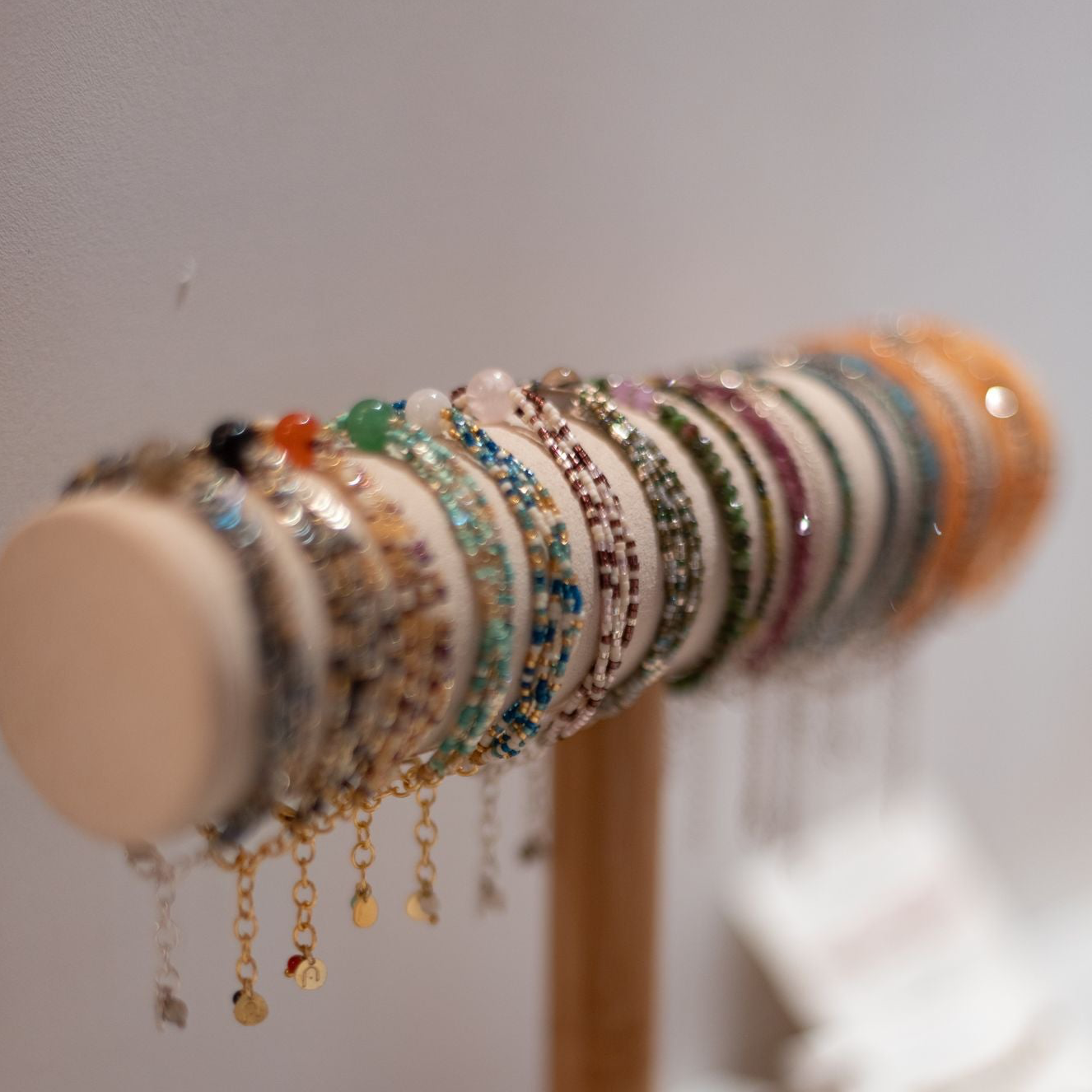 Circular Mineral Bracelets