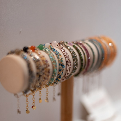 Circular Mineral Bracelets